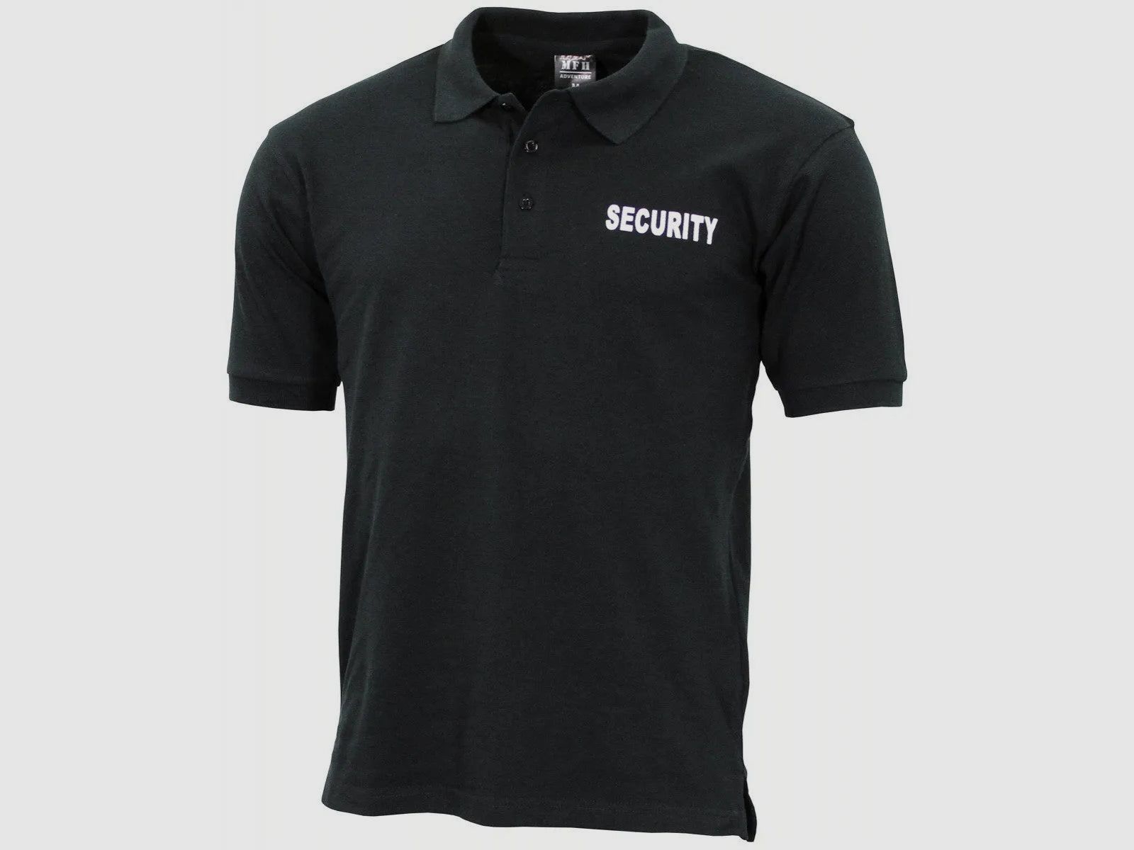 Poloshirt Security bedruckt
