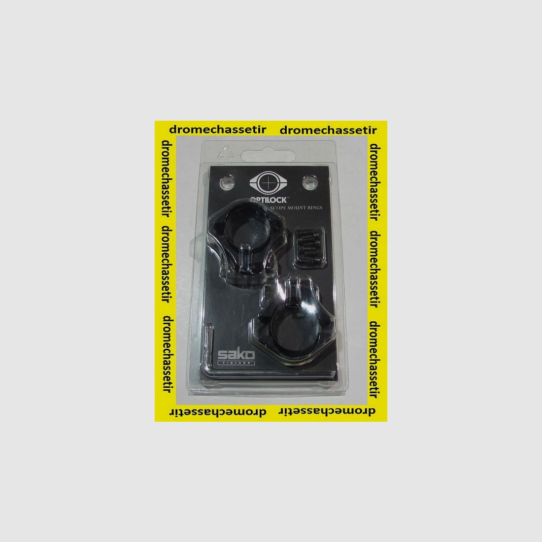 ANELLI DI MONTAGGIO BRONZO OPTILOCK 25,4MM EXTRA BASSO PER MIRINO 51 a 59mm, Ref S1300923