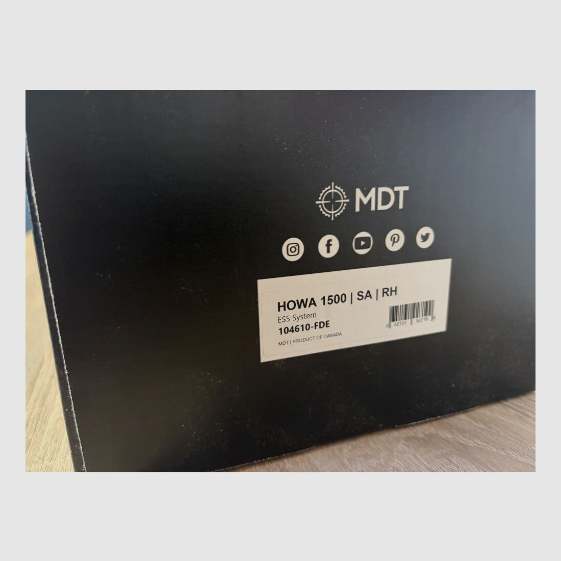 Zestaw systemu MDT ESS dla Howa 1500 SA RH FDE