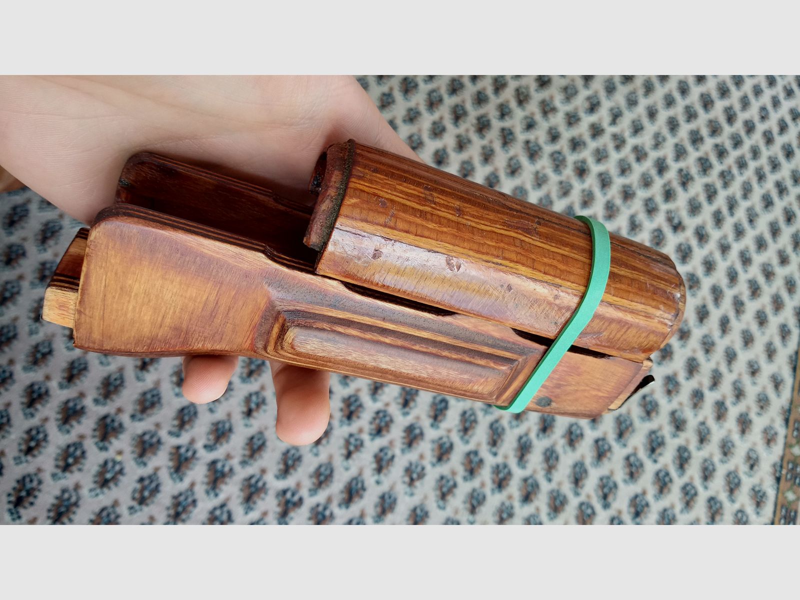 Für Holz Liebhaber: Russischer unterer AK Handschutz und oberer Rumäne, beides Laminat // AKM AK74 AK47 und NEDI SDM Type 56