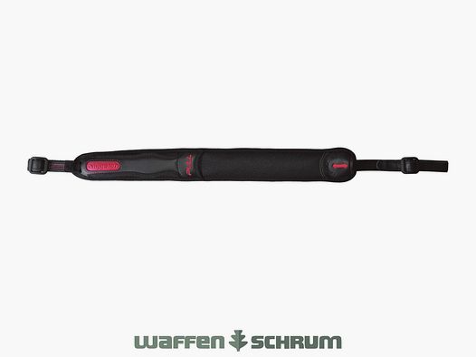 Sangle de fusil Niggeloh Automatic Pull Néoprène - Cuir - Noir