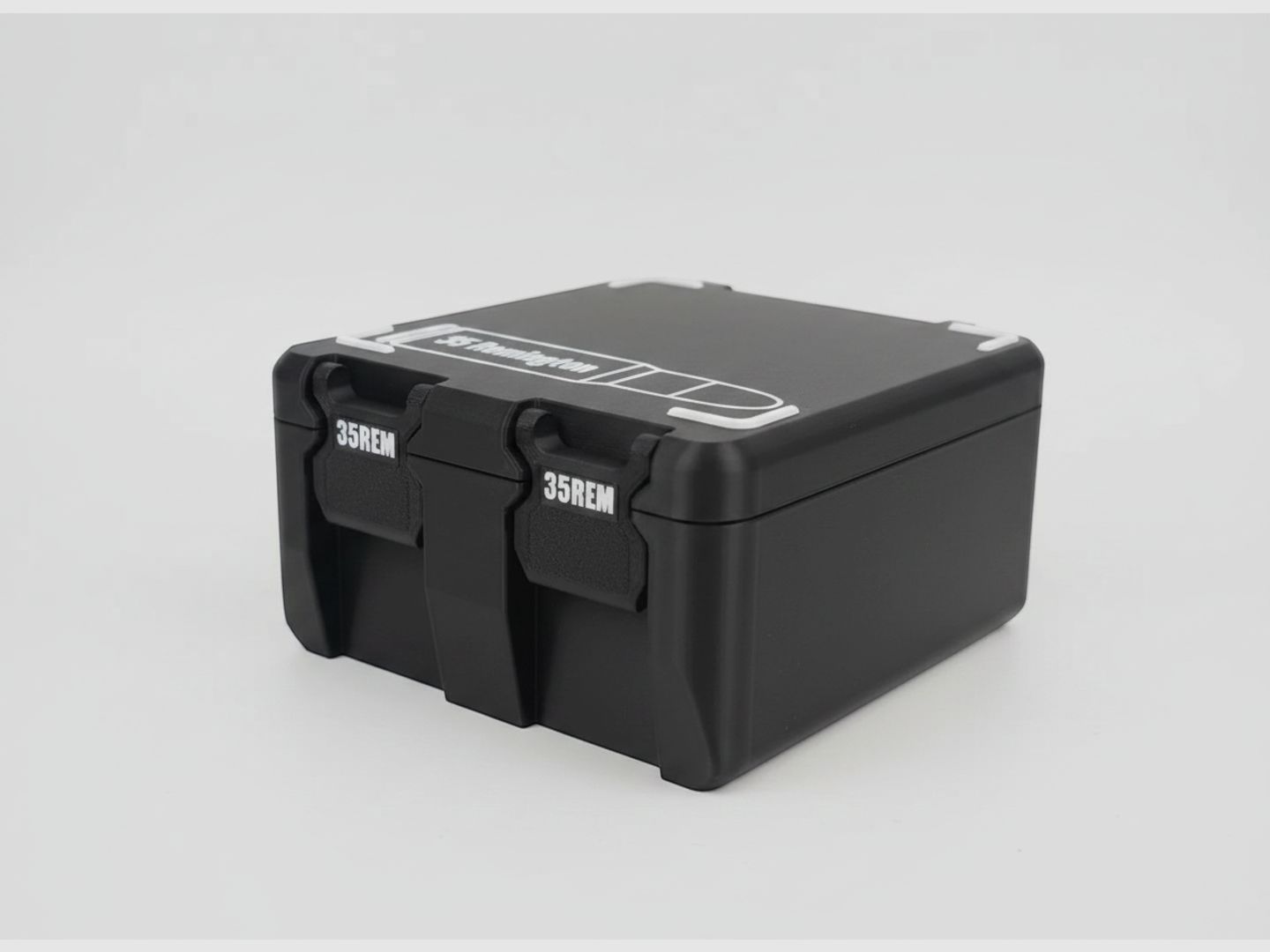 Filamelt Munitionsbox / 35 Remington / 'Klapp- / Rastdeckel' / Patronenbox, Ammo Box