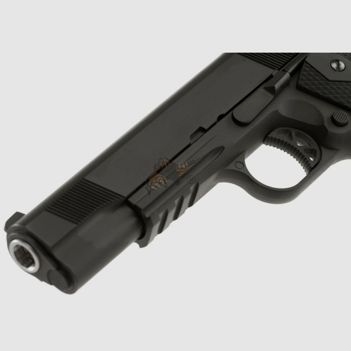 M1911 MEU Tactical Full Metal, GBB Czarny -F-
