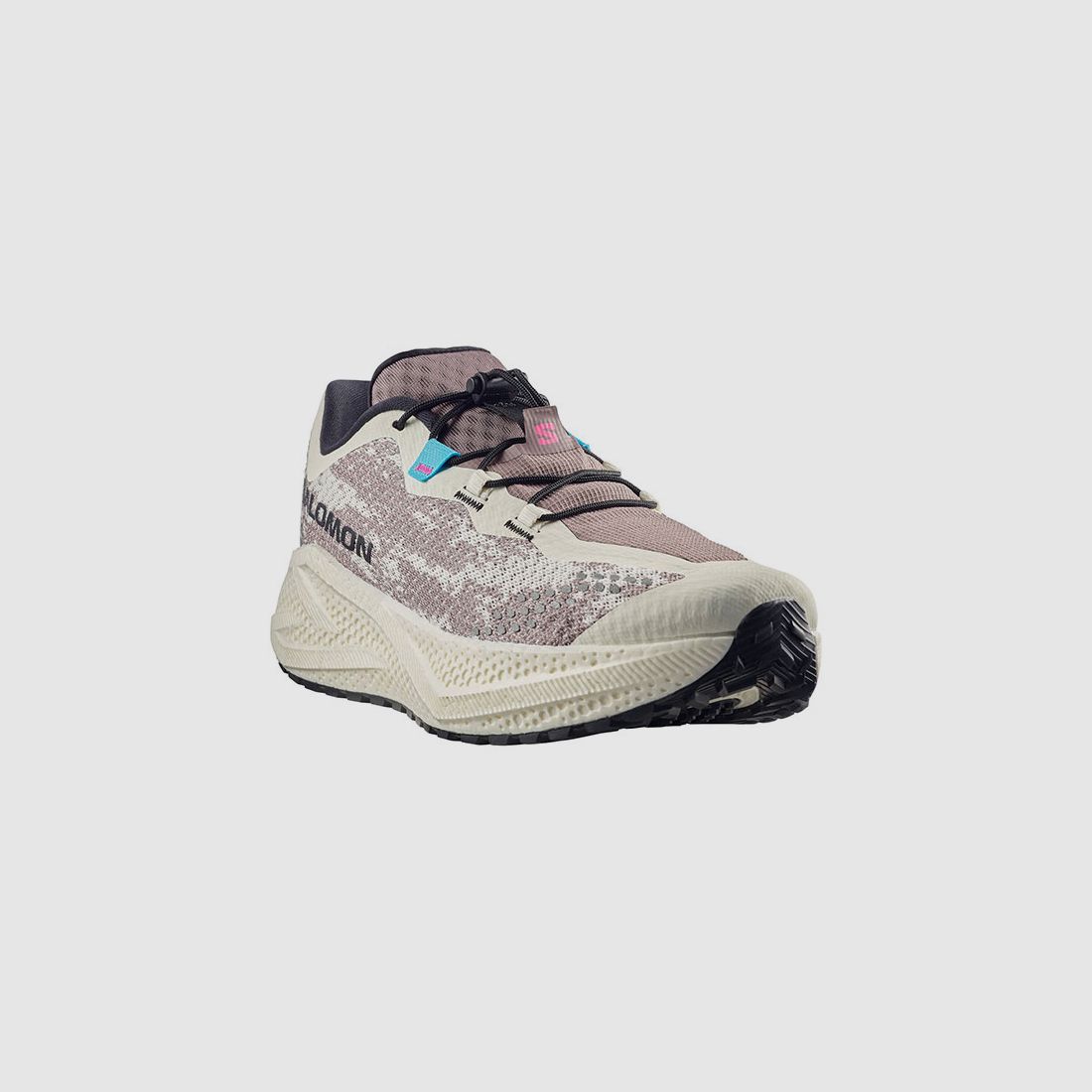 SALOMON – UOMO – AERO GLIDE 4 GRVL Vanilla Ice/Blak/Iron, immagine 5 di 13