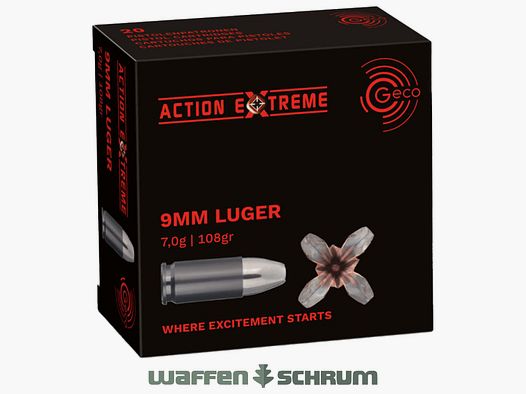 Geco Action EXTREME 7,0g - 108gr. 9mmLuger
