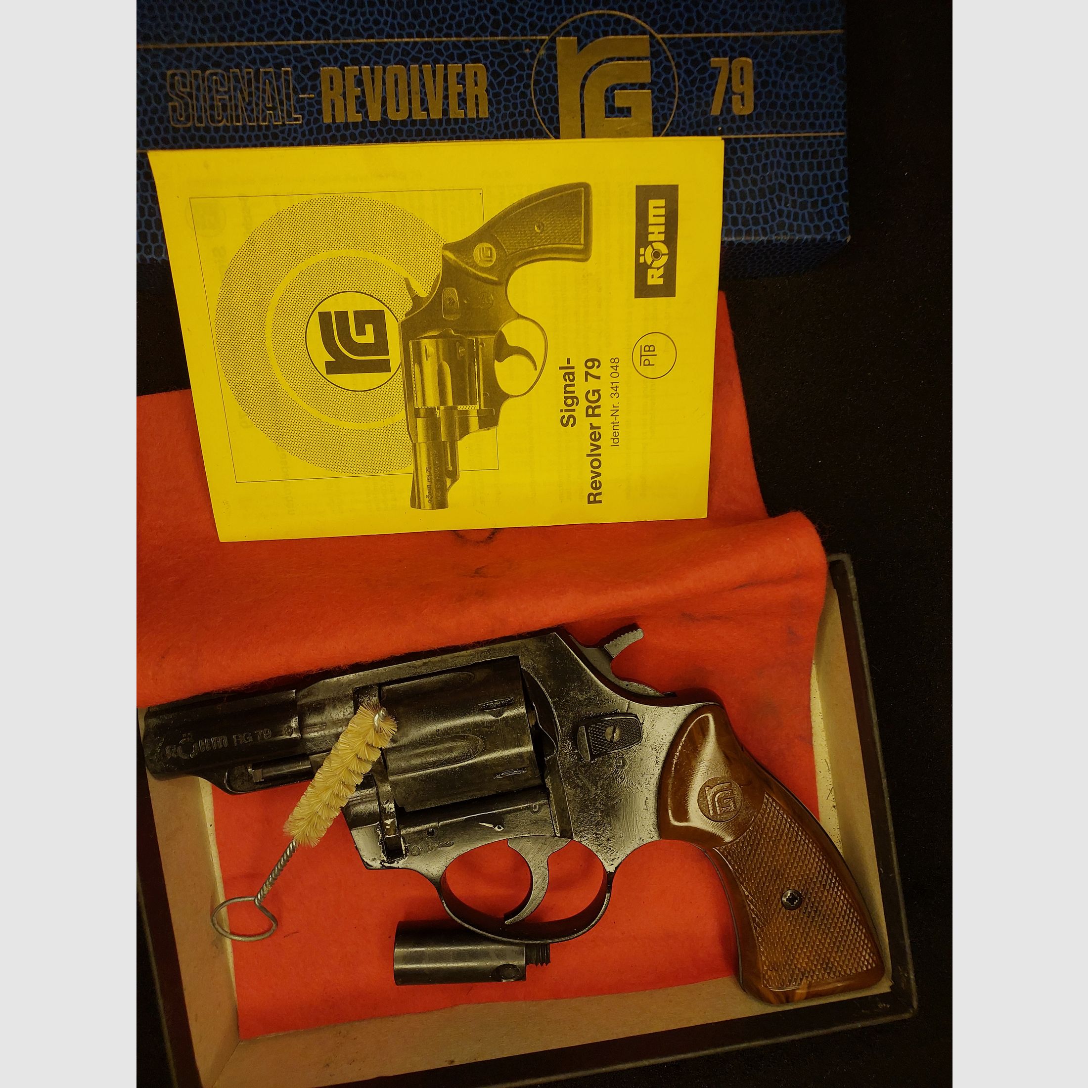 Röhm RG79 Schreckschuss Revolver brüniert (PTB 341) Rg 79 OVP