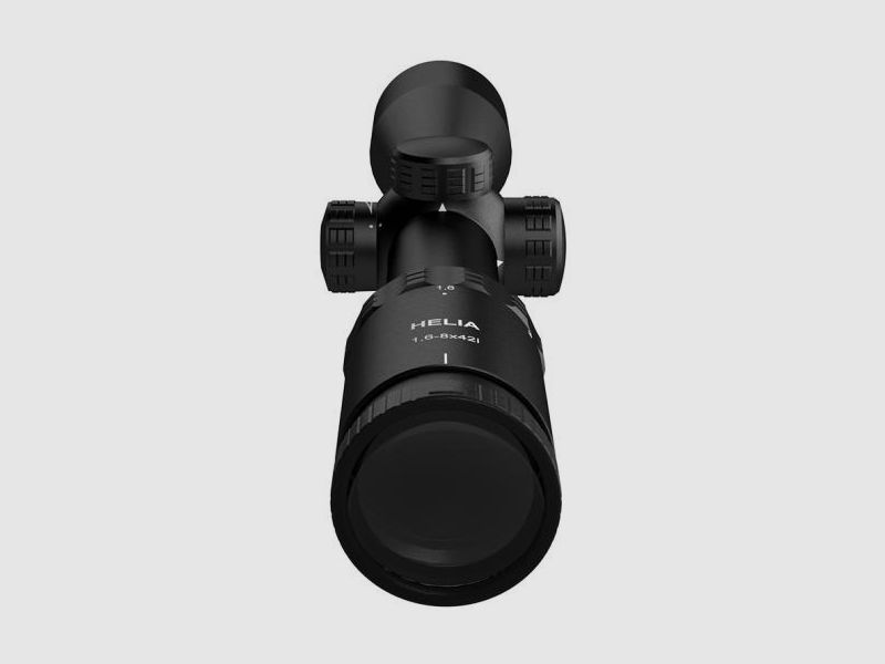 KAHLES Zielfernrohr mit Leuchtabsehen 1,6-8x42i Helia SR Abs. 4-Dot
