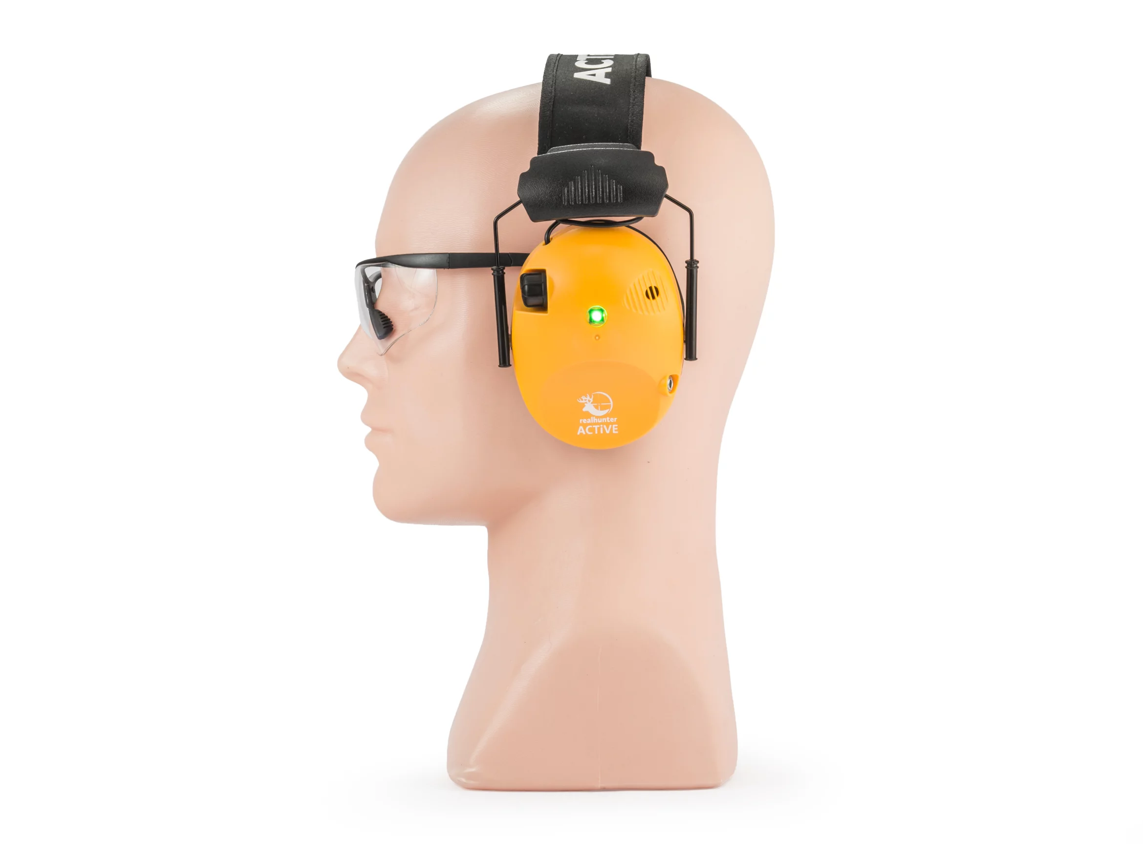 RealHunter Active PRO Gehörschutz orange + Schutzbrille (LE-401B+LG3048 orang), Bild 8 von 18