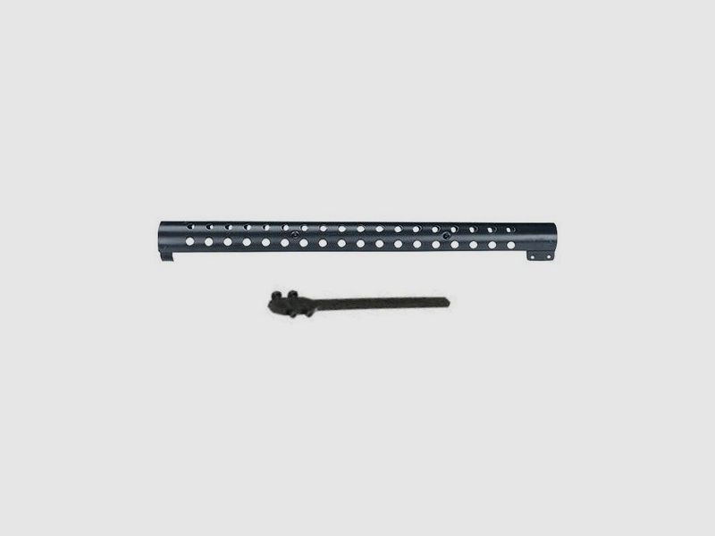 Laufhitzeschild Kit zwart 500-M88