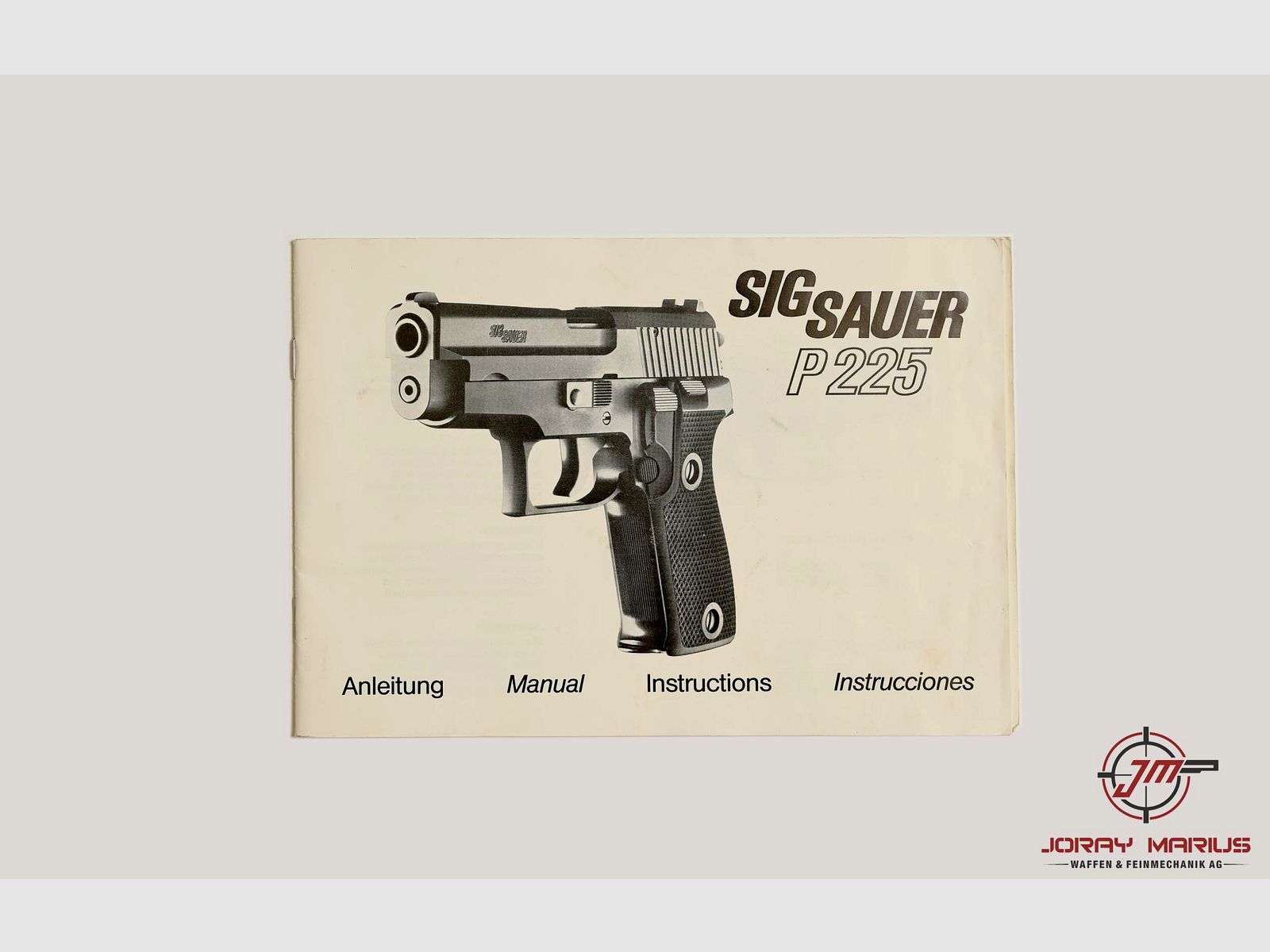 Bedienungsanleitung SIG Sauer P225