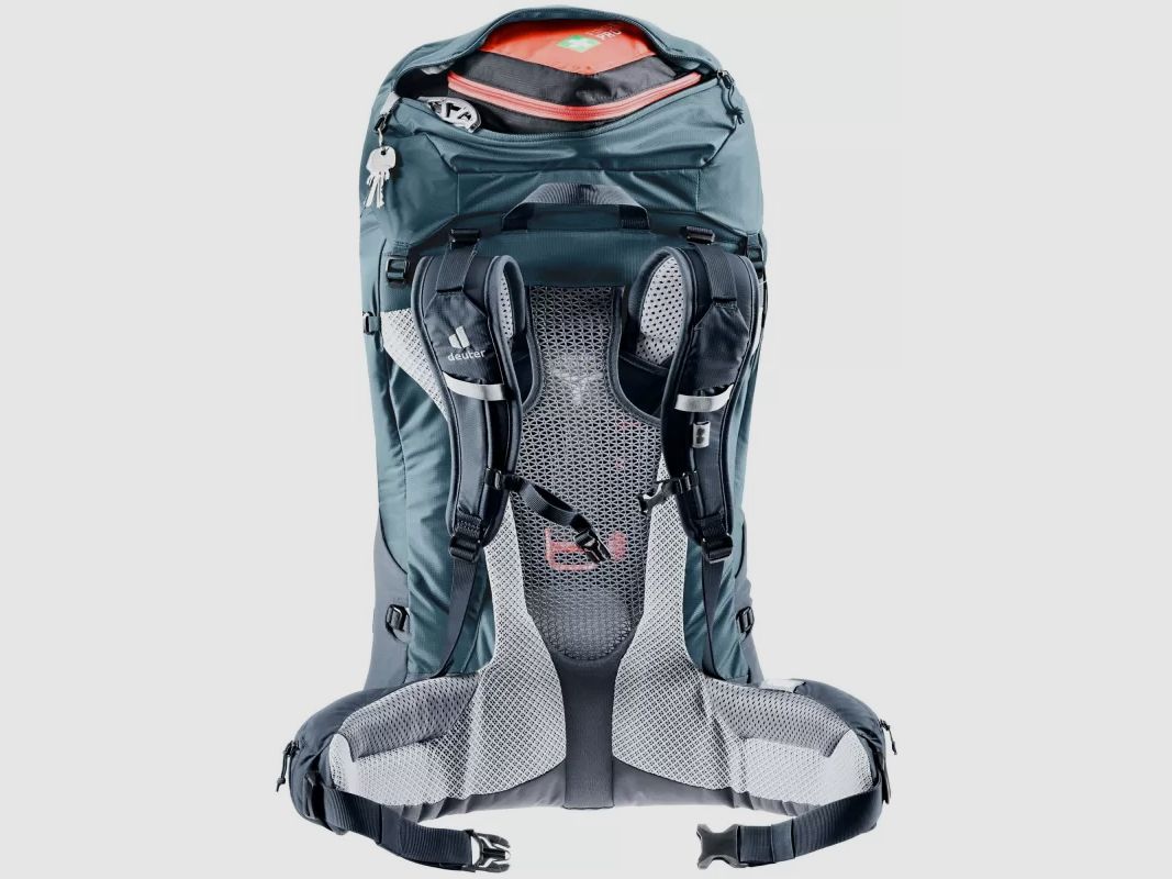 Deuter Futura Air Trek 50 + 10 Grau, Blau, Bild 4 von 11