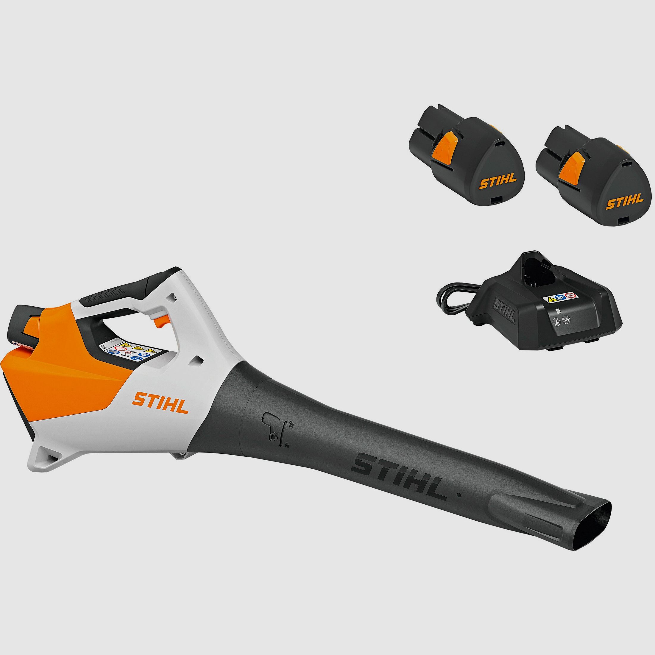 Soplador a batería Stihl BGA 30 Set con 2 x AS 2 y AL 1