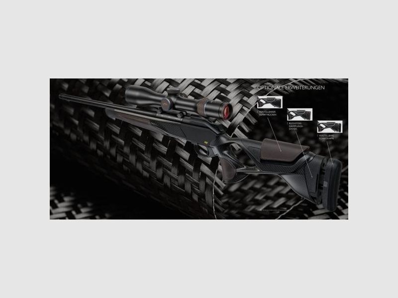 BLASER Repeating Rifle Mod. R8 Ultimate Carbon Leather .30-06 Barrel 52cm -M15x1