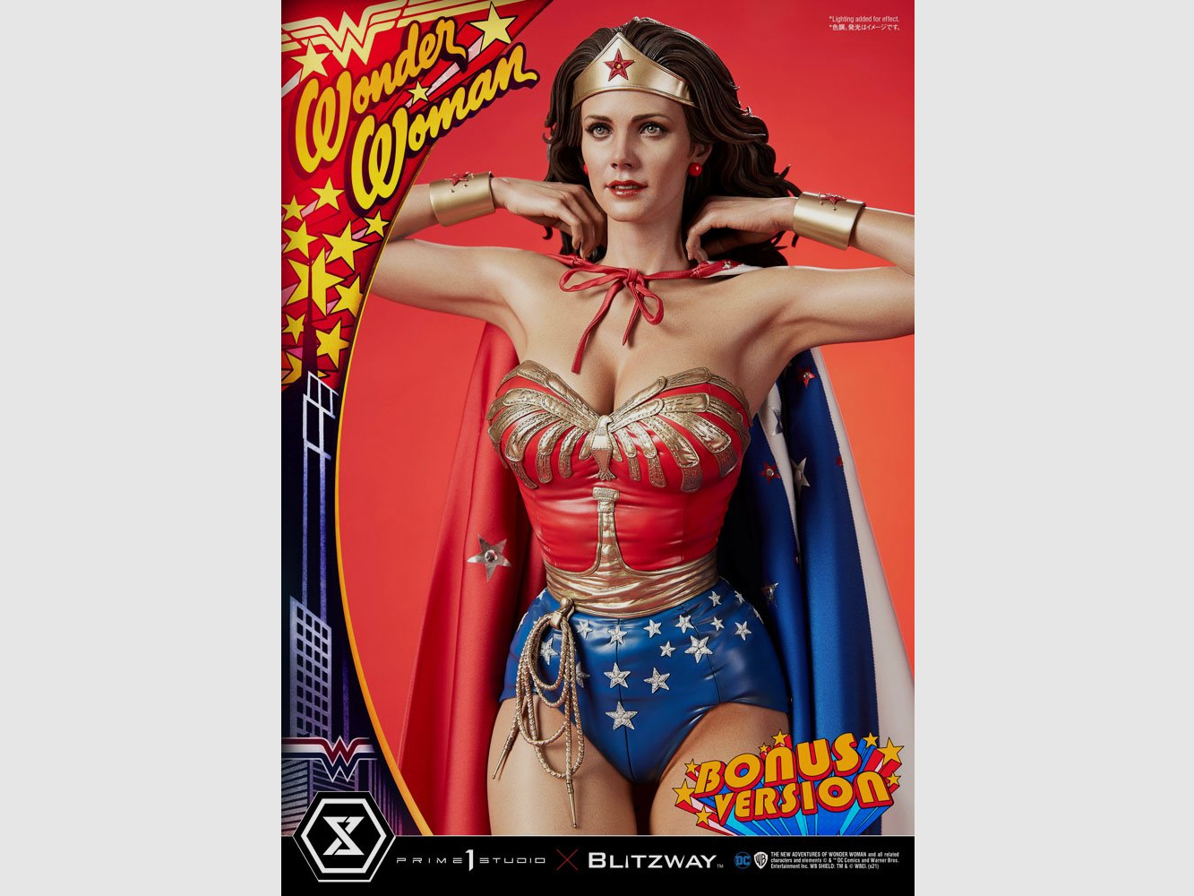 Wonder Woman 1975 Statue 1/3 Wonder Woman (Lynda Carter) Bonus Version 69 cm | 43091