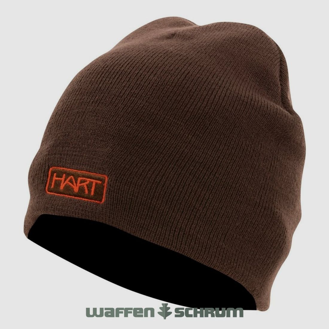 HART omkeerbare hoed Gorro Punto Inver bruin / oranje