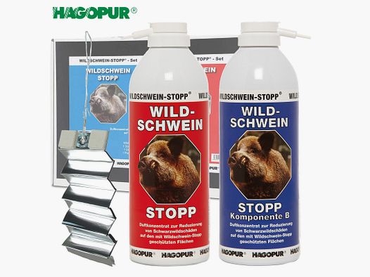 Hagopur Wildschwein-Stopp Set