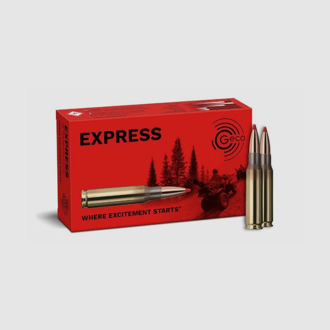 Geco Express TM 10,7g/165grs à20 .308 Win.