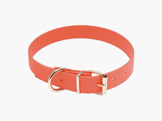 Collier pour chien polyuretane orange fluo - Country