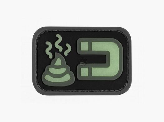 Patch en caoutchouc "Aimant à merde