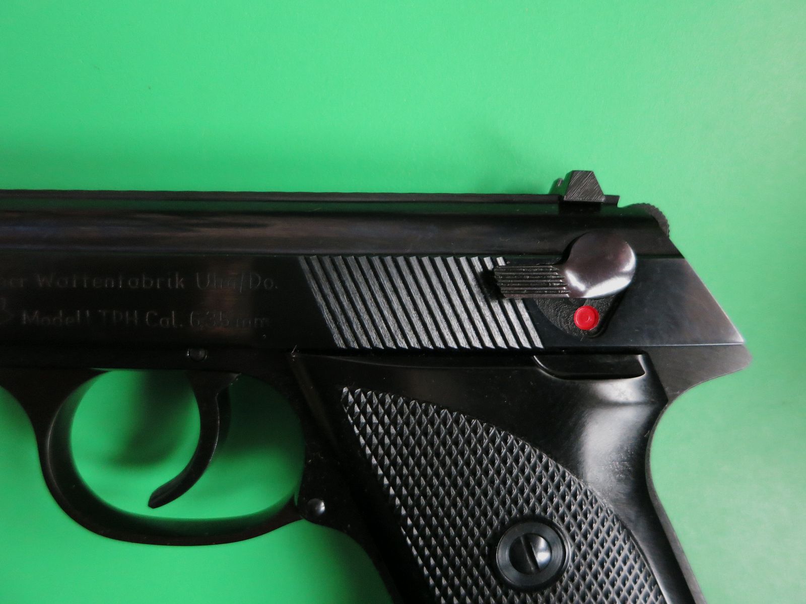 Walther/Ulm, Modell TPH, Kal. 6,35 mm Browning, Taschenpistole, wie neu     #77