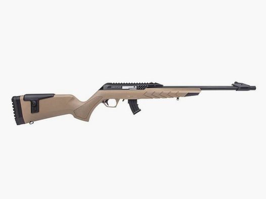 DERYA semi-automatic rifle TM22 Standard .22 lr FDE