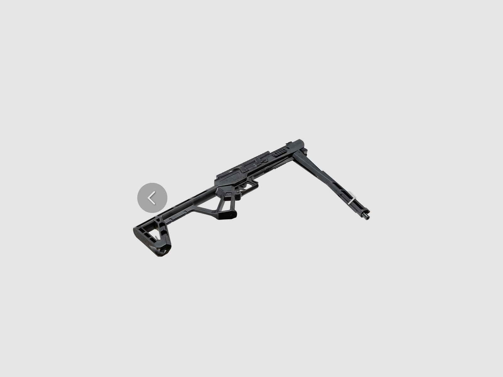 Black Bunker BM8 foldable Survival Air Gun air rifle break barrel cal. 5.5 mm Diabolo black -7.5 Joule