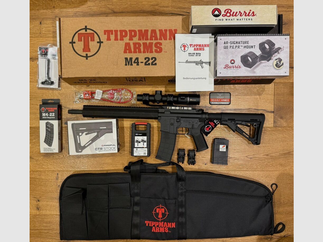 Tippmann Arms M4-22 Elite Alpha-GS 16" - Modell 2025 - Vollaustattung Sportlich zugelassen