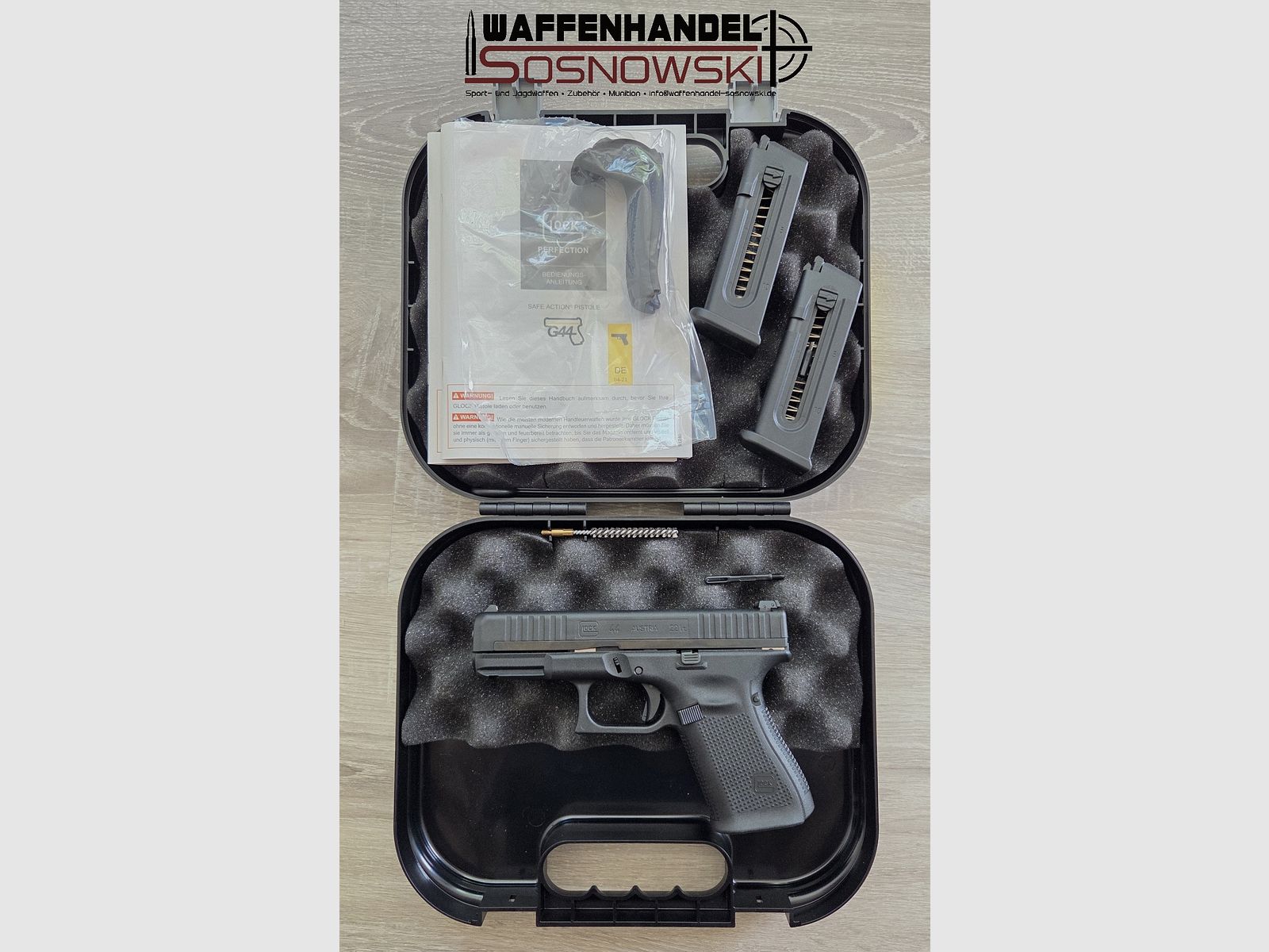 Pistola Glock 44 .22 lfb., immagine 3 di 3