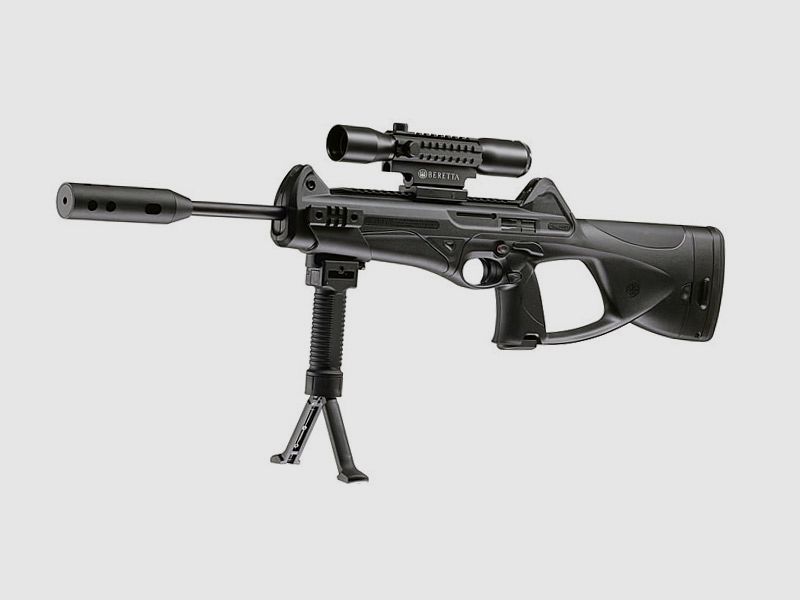 CO2 Gewehr Beretta Cx4 Storm XT Zielfernrohr Zweibein ZubehĂ¶r Kaliber 4,5 mm Diabolo (P18)