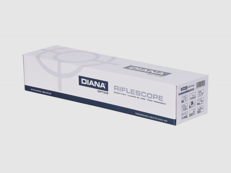 Diana lunette de tir 4x32 Abs.Du - plex, montage pour rail de 11 mm