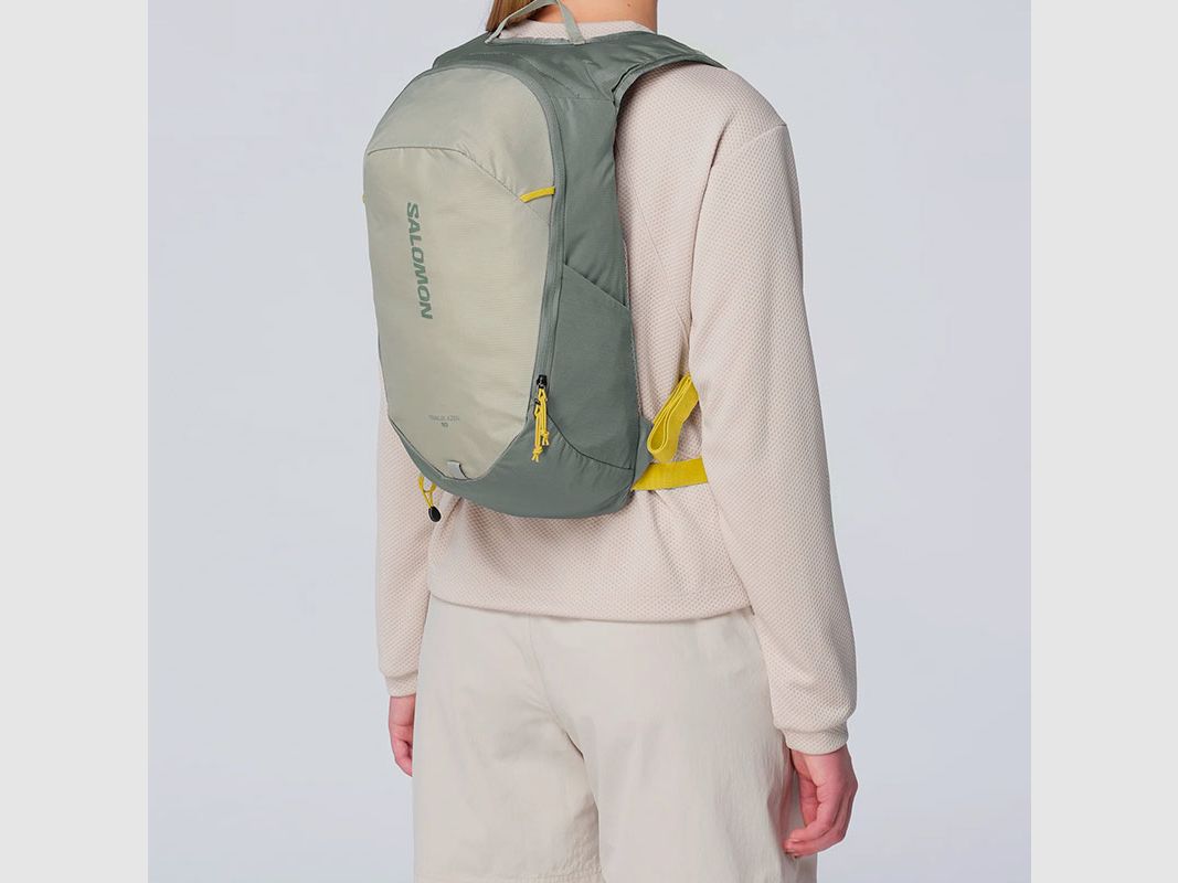Rucksack – SALOMON – TRAILBLAZER 10 Sedona Sage/Seagrass/Cress Green, Bild 4 von 4