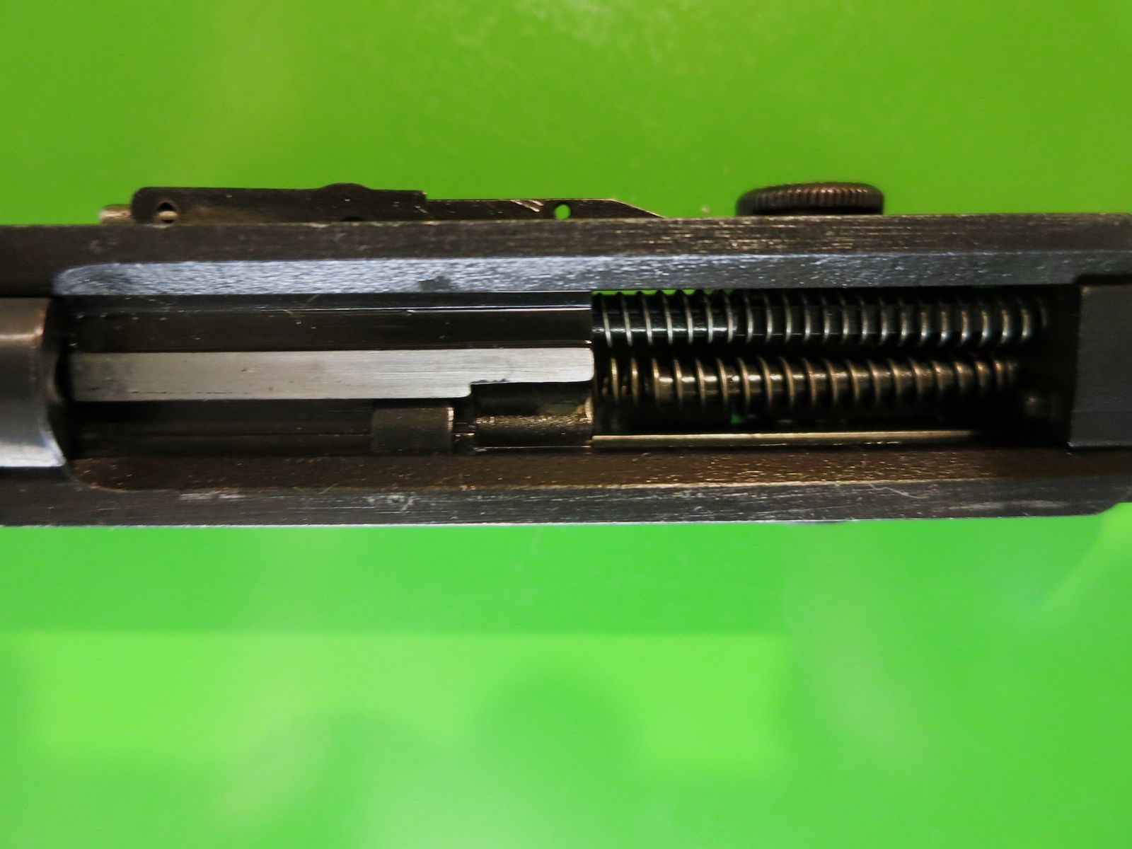 Parabellum pistol, Luger pistol 08, caliber 22lr, ERMA exchange system in original 08 barrel #55-