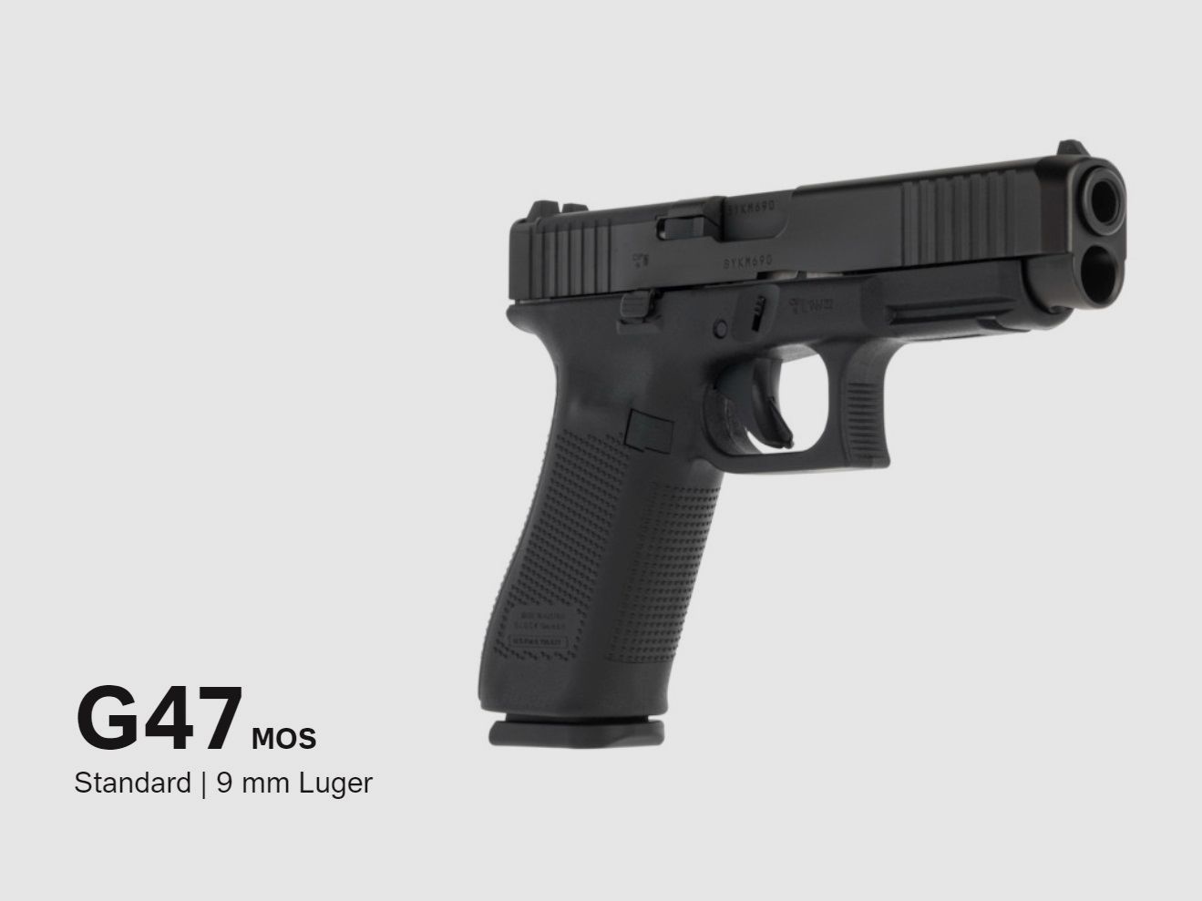 GLOCK Pistole Mod. 47 Gen5 MOS FS 9mmLuger, Bild 3 von 6