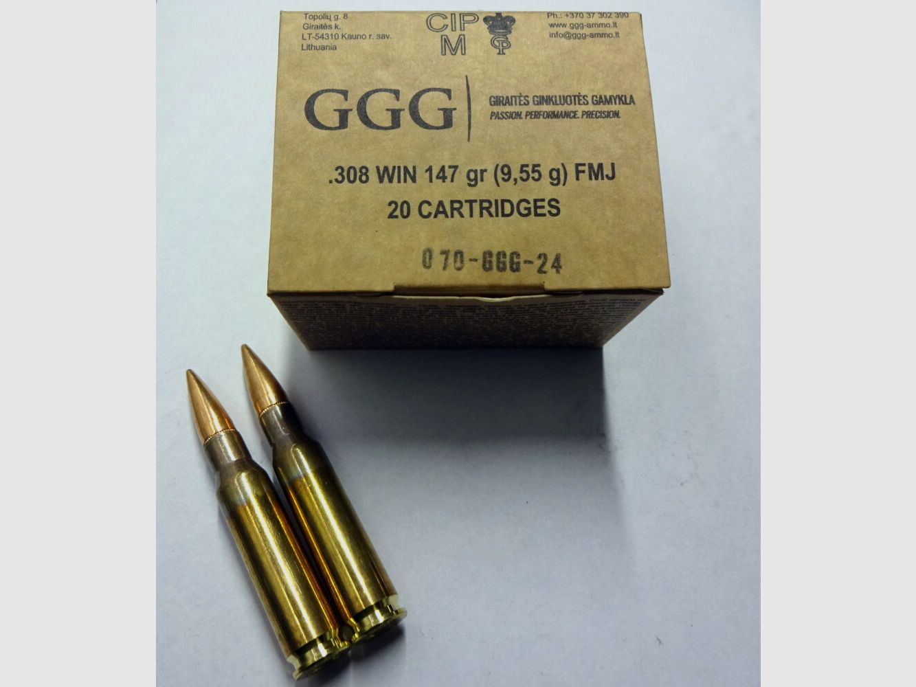 GGG Ammo 308 Win, Bild 1 von 2