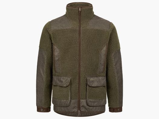 Blaser Herren Fleecejacke Sherpa Dunkeloliv