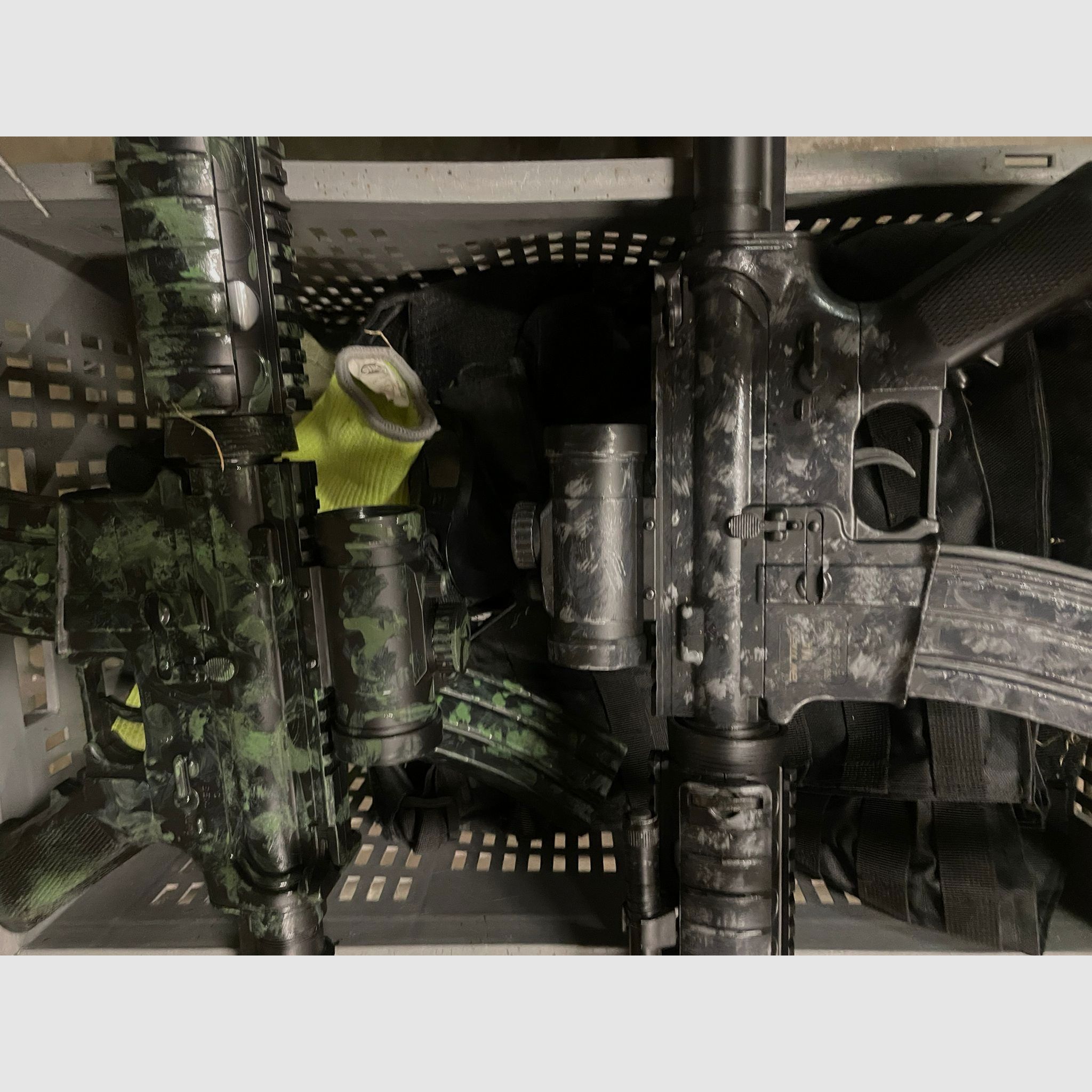 M4 AEG Softair 0.5J GSG Sport-Serie camouflage jungle vert ensemble complet