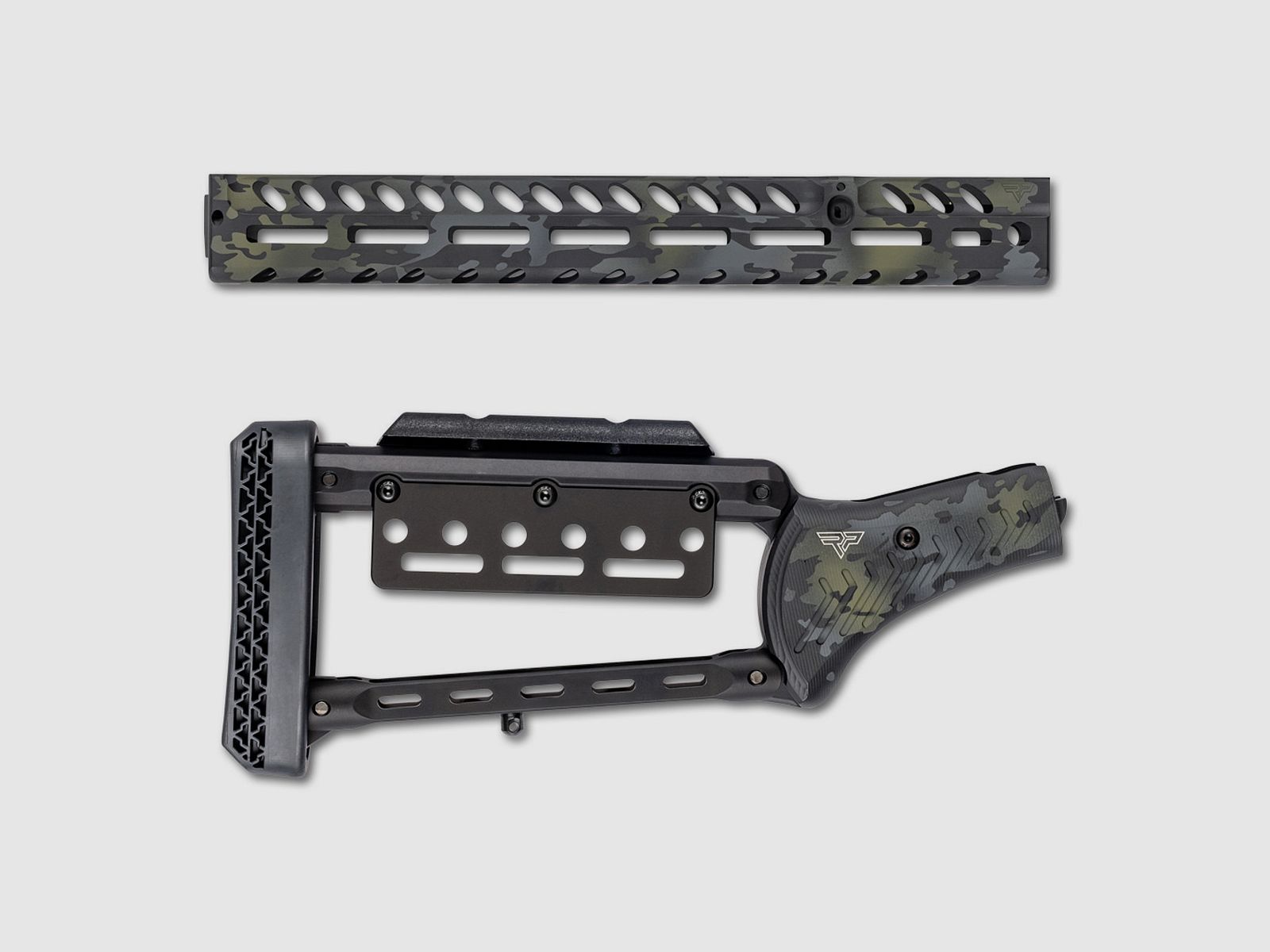 Ranger Point Precision Marlin 1895 1894 336AAS eindkap, pistoolgreep-kolfset (Multicam-camouflage), afbeelding 1 van 2
