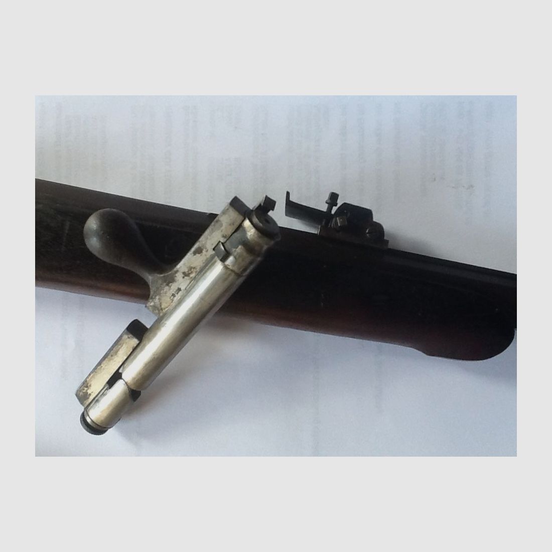 Unknown antique weapon - old rifle cartridge?