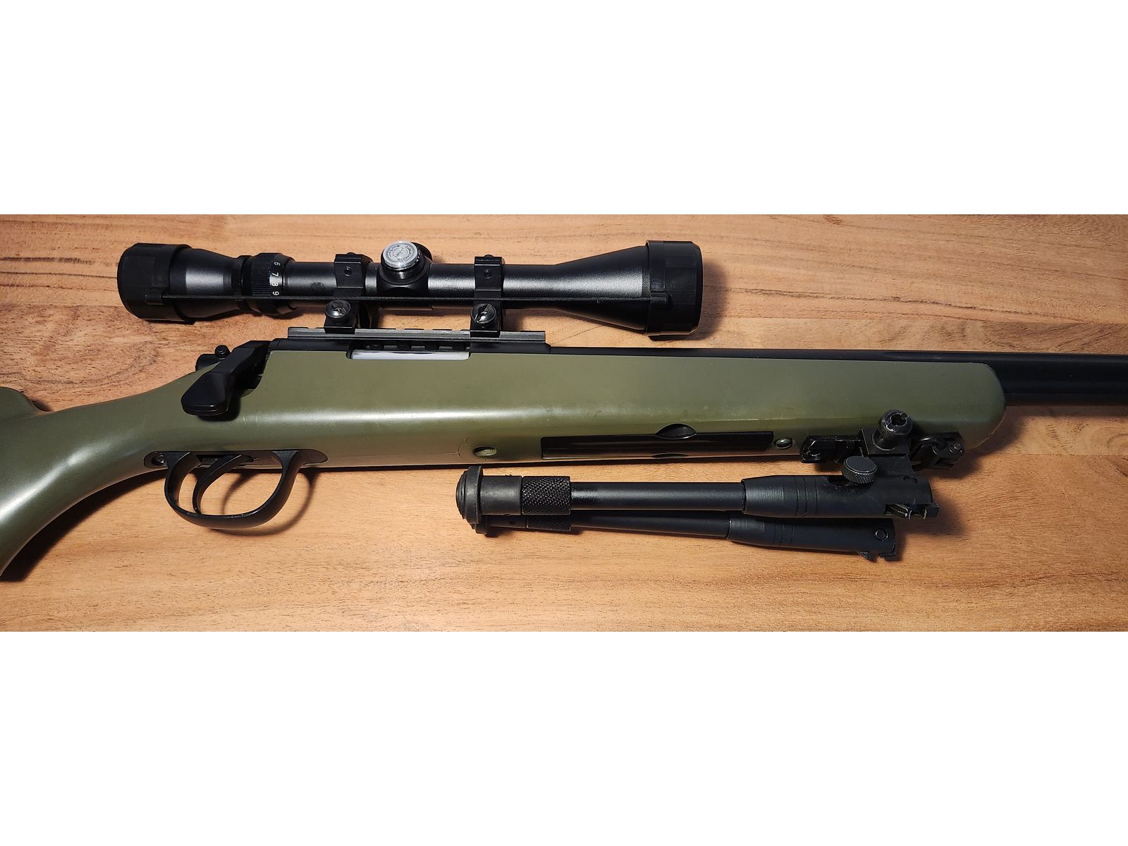 GSG MB07D Bolt-Action-Sniper Airsoft 1,8 Joule 3-9x40 Zielfernrohr Originalverpackung 