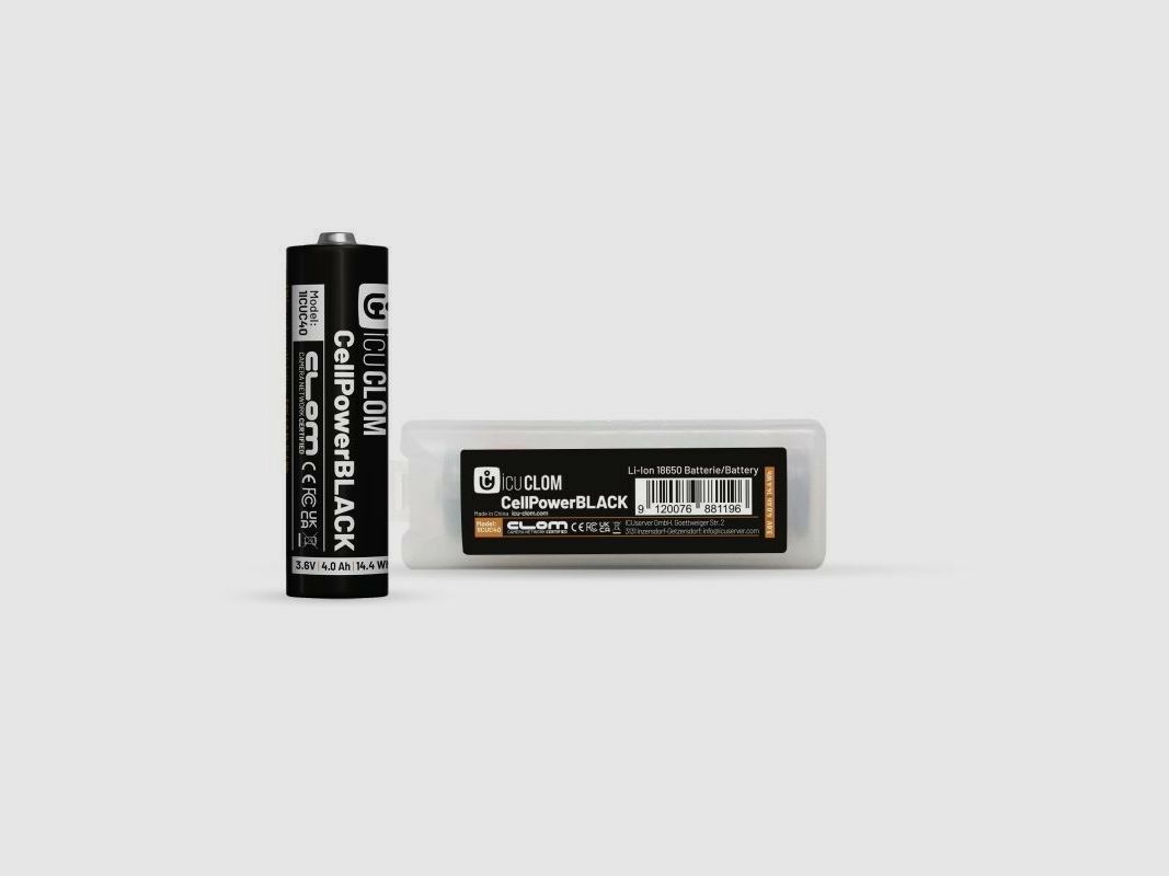 ICU ICU CLOM CellPower Battery Black 4000mAh
