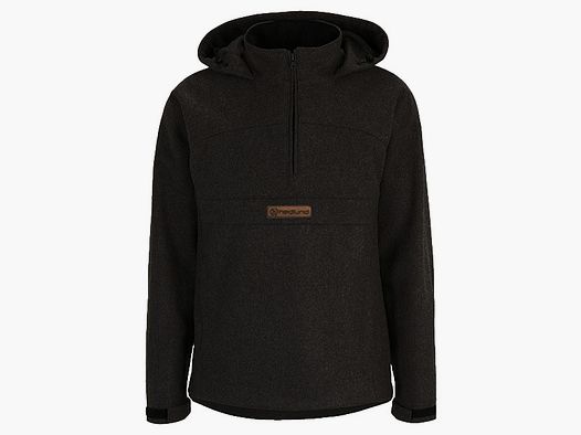 Hedlund Jovik Zwarte Loden Hoodie - 58