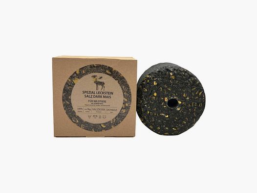 Wild Lick Special lick stone salt dark corn