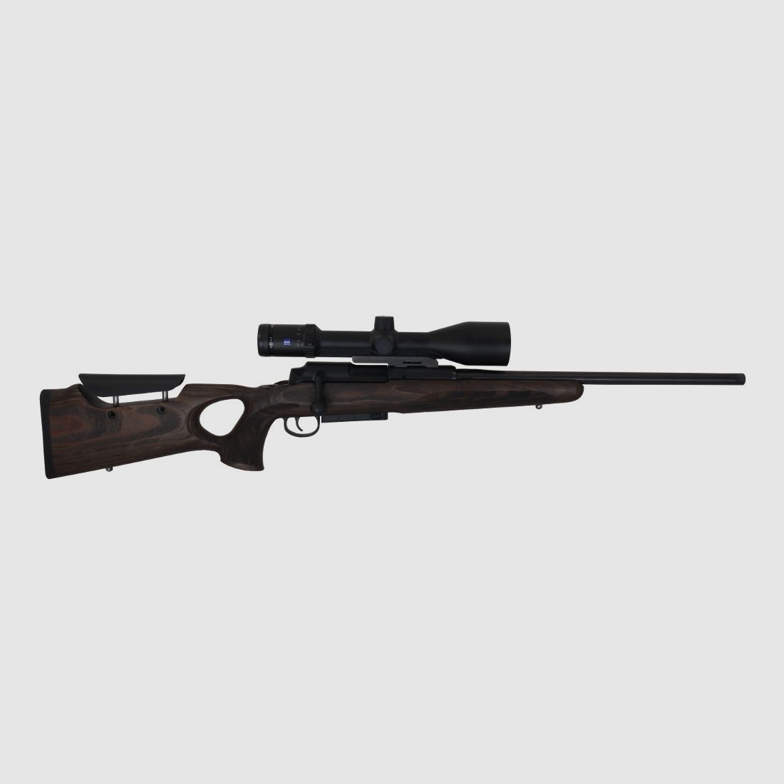  Mauser 25 Max Lochschaft Komplettpaket Zeiss V6 2,5-15x56, Bild 9 von 9