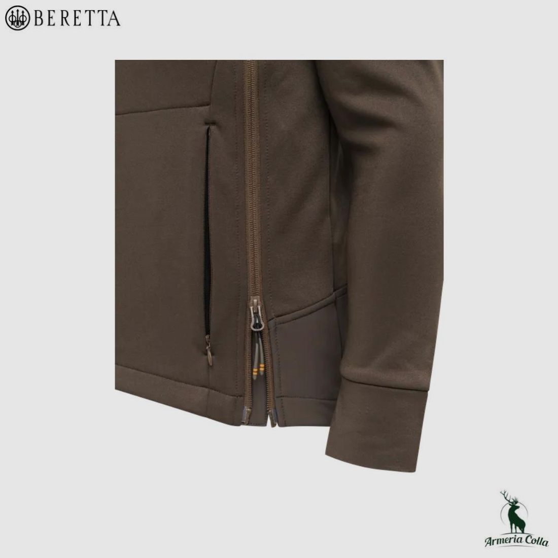 Beretta Pile BinoStash Anorak Braun Corteccia, Bild 3 von 5