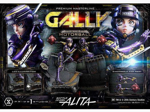 Alita: Battle Angel Ultimate Premium Masterline Series Statue 1/4 Gally Motorball Regular Version 47 cm | 43090