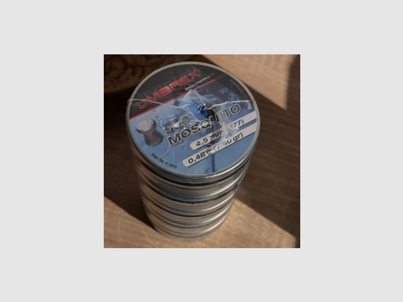 Umarex Mosquito 4,5mm Diabolo nieuw 25.000 schoten, afbeelding 2 van 2