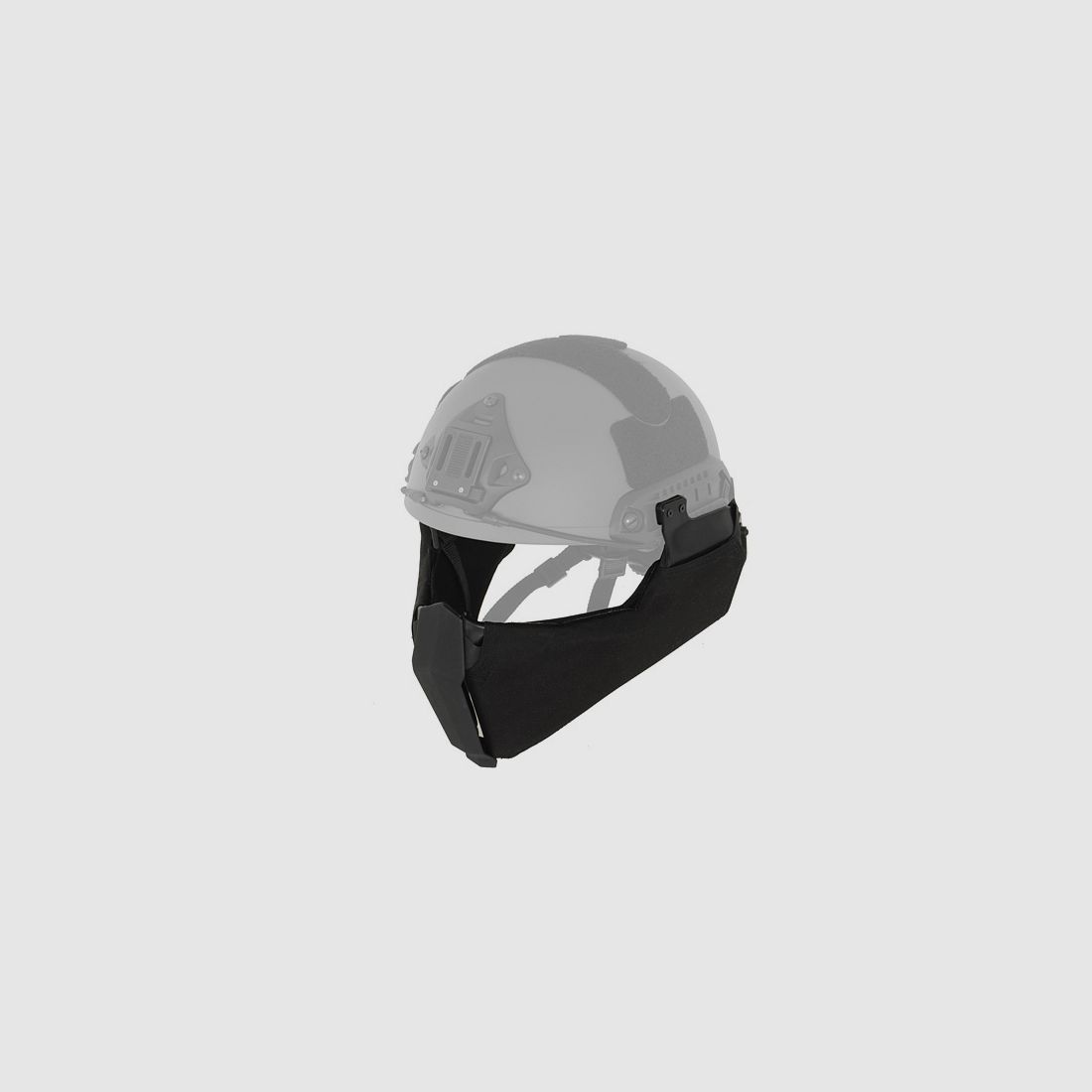 Helmet Mandible Guard - Black [FMA]