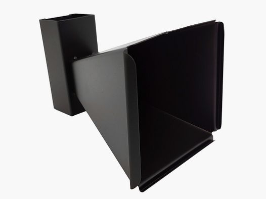 Boîte à disques en forme d'entonnoir