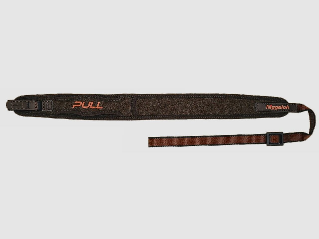 Niggeloh Rifle Sling PULL Classic Loden Brown with Quick Releases