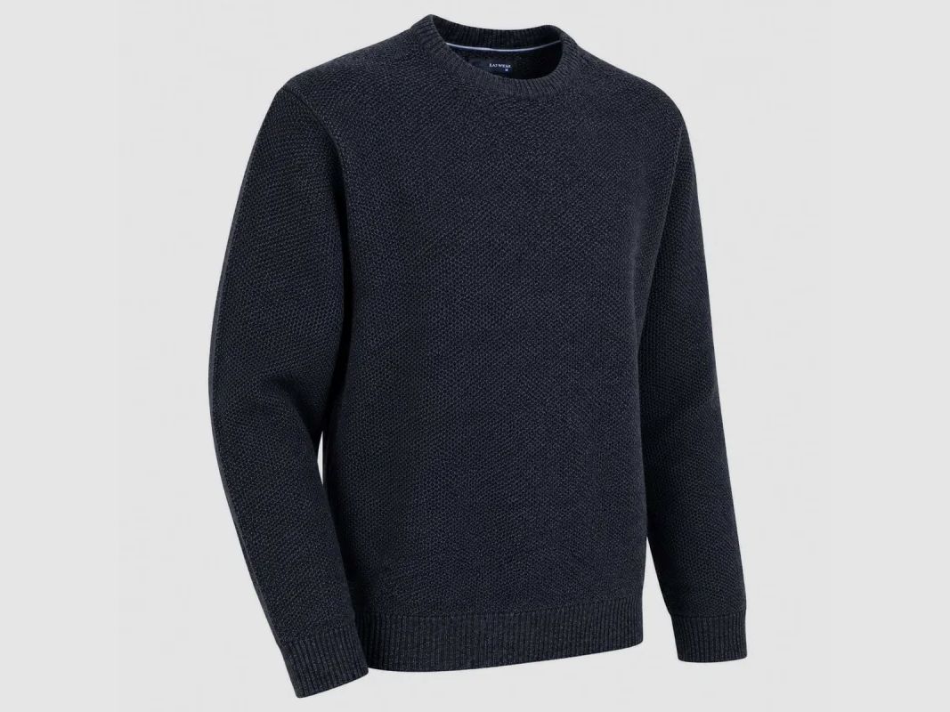 Rundhals-Pullover Havane 63% Acryl 27% Wolle 10% Nylon, Bild 7 von 9